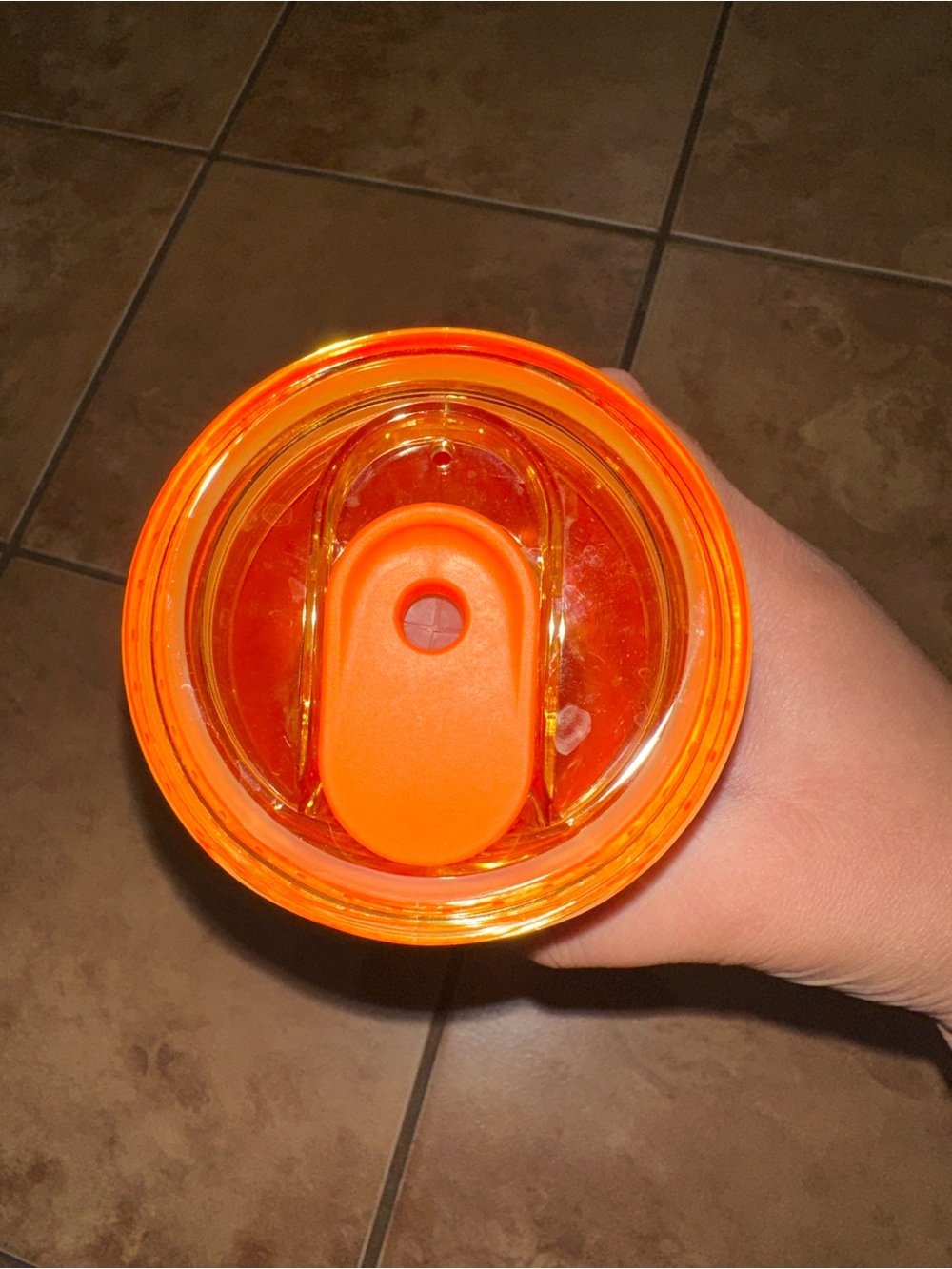 Starbucks Summer 2025 Matte Neon Orange Soft Touch 16 Oz. Hot/cold - Picture 2 of 4
